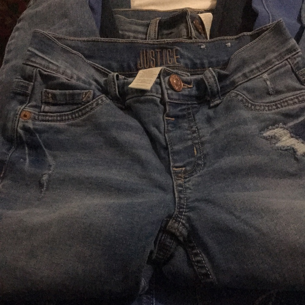 Justice 12 slim mid rise Jeggings